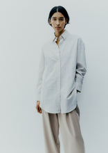 Load image into Gallery viewer, CORDERA Relaxed Shirt - Black Pinstripe
