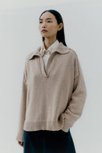 Load image into Gallery viewer, CORDERA Cotton Polo Sweater