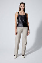 Load image into Gallery viewer, House of Dagmar Carolyn Top Chrome-free Leather