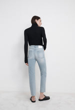 Load image into Gallery viewer, Loulou Studio Wular Light Blue Straight Denim Pants