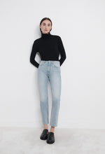 Load image into Gallery viewer, Loulou Studio Wular Light Blue Straight Denim Pants