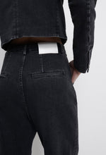 Load image into Gallery viewer, Loulou Studio Attu Grey Denim Pants