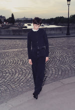 Load image into Gallery viewer, Loulou Studio Attu Grey Denim Pants