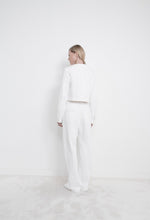 Load image into Gallery viewer, Loulou Studio Attu White Denim Pants