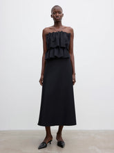 Load image into Gallery viewer, DAGMAR Sculpted Tube Dress, Black
