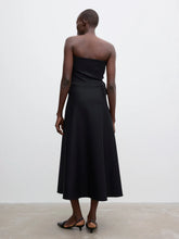 Load image into Gallery viewer, DAGMAR Sculpted Tube Dress, Black
