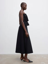 Load image into Gallery viewer, DAGMAR Sculpted Tube Dress, Black
