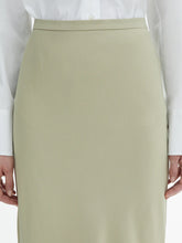 Load image into Gallery viewer, House of Dagmar Shiny Long Skirt, Slate Green
