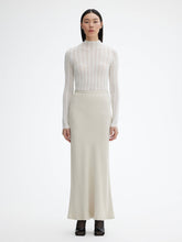 Load image into Gallery viewer, DAGMAR Maxi Skirt - Pearl Grey
