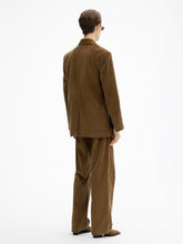 Load image into Gallery viewer, DAGMAR Corduroy Blazer - Cinnamon Brown
