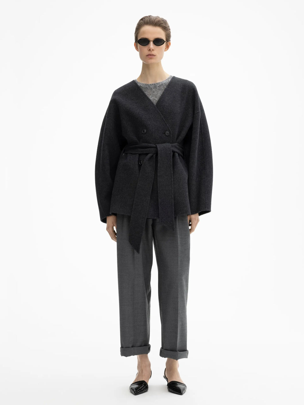 DAGMAR Doublé Jacket, Graphite Grey