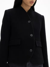 Load image into Gallery viewer, DAGMAR Short Curved Jacket, Black
