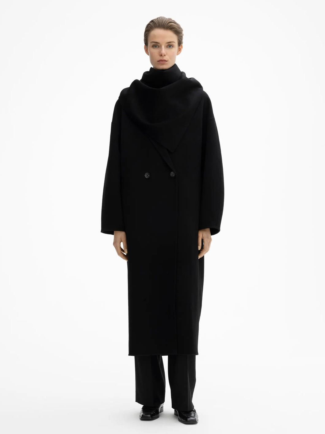 DAGMAR Doublé Scarf, Black