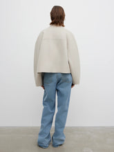 Load image into Gallery viewer, DAGMAR Short Doublé Jacket, Chalk White
