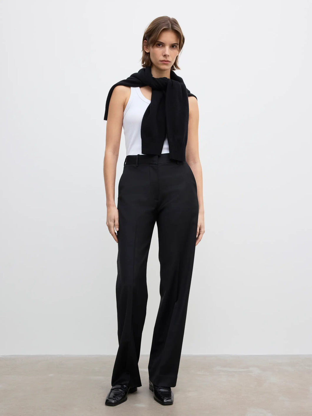 DAGMAR Classic Suit Trouser, Black