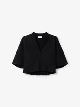 Load image into Gallery viewer, DAGMAR Short Wool Cardigan, Black
