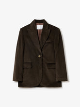 Load image into Gallery viewer, DAGMAR Corduroy Blazer, Cacao
