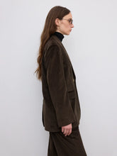 Load image into Gallery viewer, DAGMAR Corduroy Blazer, Cacao
