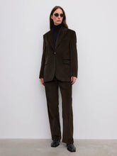 Load image into Gallery viewer, DAGMAR Corduroy Blazer, Cacao
