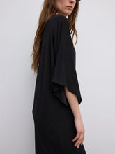 Load image into Gallery viewer, DAGMAR Jersey Kimono Dress, Black
