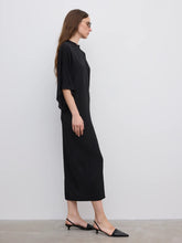 Load image into Gallery viewer, DAGMAR Jersey Kimono Dress, Black
