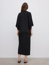 Load image into Gallery viewer, DAGMAR Jersey Kimono Dress, Black
