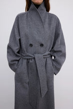 Load image into Gallery viewer, DAGMAR Relaxed Doublé Coat, Grey Melange
