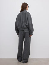 Load image into Gallery viewer, DAGMAR Wool Felt Blouson Jacket, Grey
