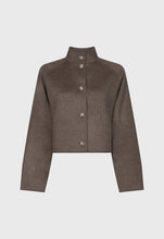 Load image into Gallery viewer, Lou Lou de Saison Nyma cropped jacket - Grey Melange
