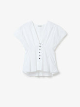 Load image into Gallery viewer, DAGMAR Cinched Cotton Top
