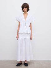 Load image into Gallery viewer, DAGMAR Cinched Cotton Top
