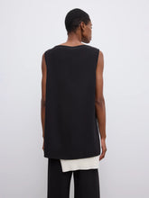 Load image into Gallery viewer, DAGMAR Sleeveless Crepe Top, Black
