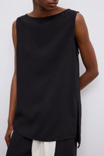 Load image into Gallery viewer, DAGMAR Sleeveless Crepe Top, Black
