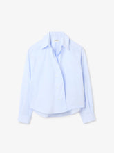 Load image into Gallery viewer, DAGMAR Cropped Shirt, Light Blue Wash
