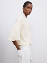 Load image into Gallery viewer, DAGMAR Short Wool Cardigan, Off White
