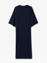 Load image into Gallery viewer, DAGMAR Jersey Kimono Dress, Navy Blue
