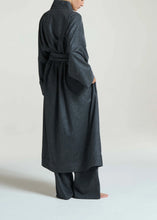 Load image into Gallery viewer, ASCENO Athens Maxi Robe, Charcoal
