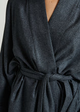 Load image into Gallery viewer, ASCENO Athens Maxi Robe, Charcoal
