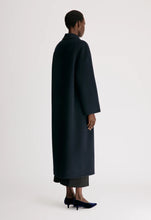 Load image into Gallery viewer, LouLou de Saison Irvin Long Wool Cashmere Coat - Navy
