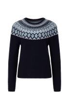 Load image into Gallery viewer, FRAUENSCHUH Fleur Sweater, Midnight
