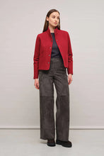 Load image into Gallery viewer, FRAUENSCHUH ClaraMulti, Quilted and Loden Jacket, Poppy
