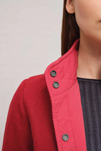Load image into Gallery viewer, FRAUENSCHUH ClaraMulti, Quilted and Loden Jacket, Poppy
