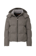 Load image into Gallery viewer, FRAUENSCHUH Isabel Winter Jacket in Loden, Cashmere
