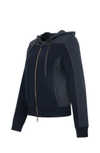 Load image into Gallery viewer, FRAUENSCHUH GiulaMulti - Cotton Hooded Jacket, Midnight
