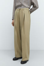 Load image into Gallery viewer, CORDERA Pleated Relaxed Pant - Olive Grey
