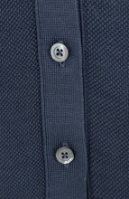 Load image into Gallery viewer, FRAUENSCHUH Myla Cotton Pique Polo Shirt, Midnight
