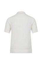 Load image into Gallery viewer, FRAUENSCHUH Myla Cotton Pique Polo Shirt, Sandstone
