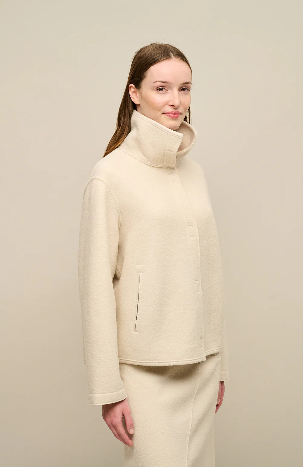 FRAUENSCHUH Delia Wool Jacket, Shell