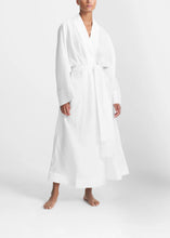 Load image into Gallery viewer, ASCENO Athens Robe, Organic White Linen
