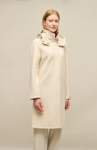 Load image into Gallery viewer, FRAUENSCHUH Ellen Cooked Wool Coat with Hood, Shell
